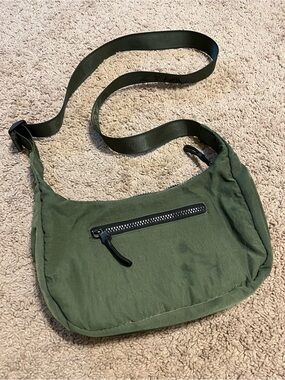 Olive Green Crossbody Shoulder Bag